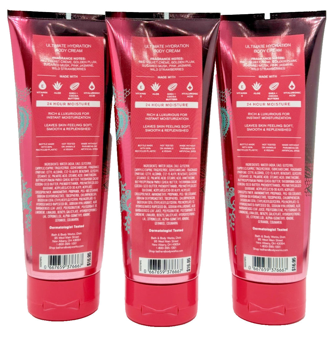 Velvet Sugar Body Cream, 8 oz (Pack of 3)