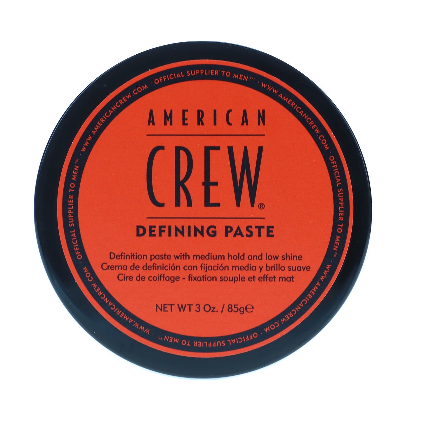 Men's Hair Styling Paste - Flexible Hold & Matte Finish, 3 oz