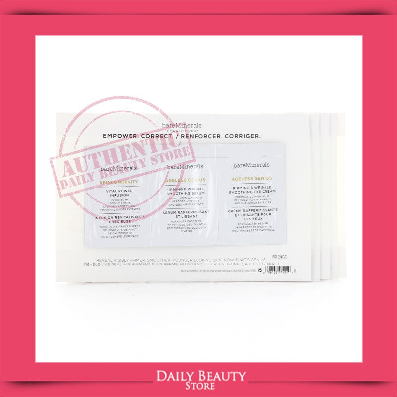 BareMinerals Correctives Trio Sample Set of 5 Packs NEW FAST SHIP