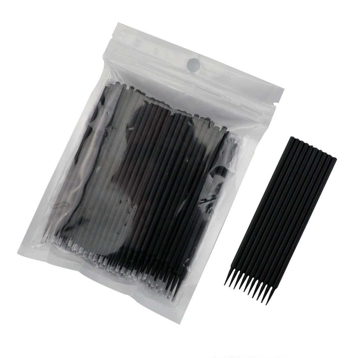 Disposable Makeup Applicators Eyelash Brush Swab Mascara Wand Set