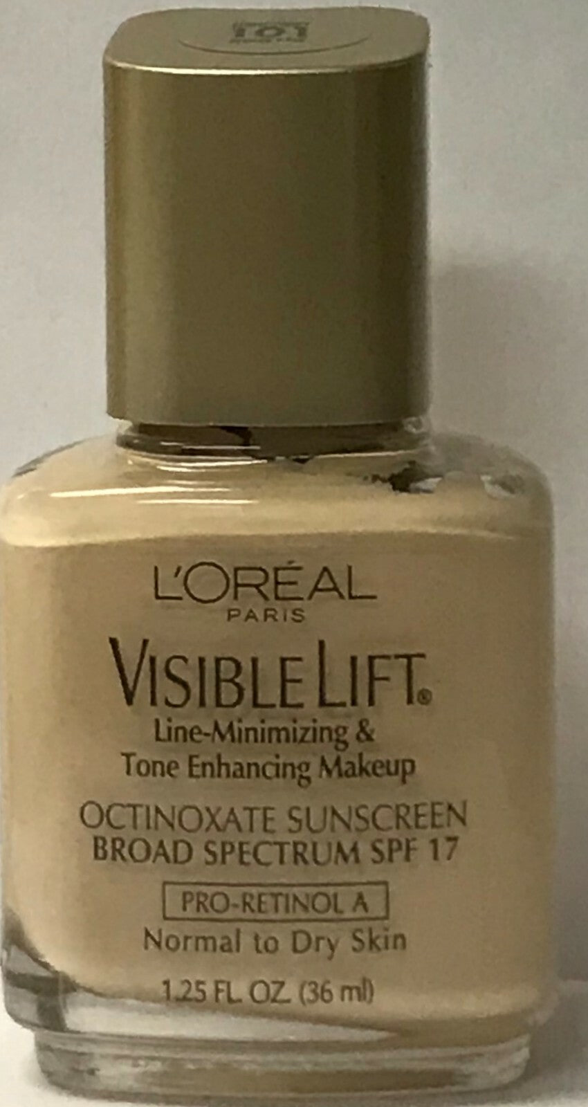L'Oréal Paris Visible Lift Line Minimizing Face Makeup Light Ivory 101 - 1.25 oz