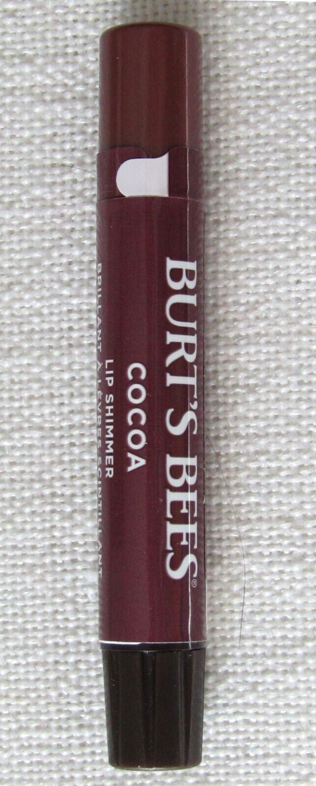 Burt's Bees Lip Shimmer Cocoa - Natural Lip Gloss & Lip Care - NEW