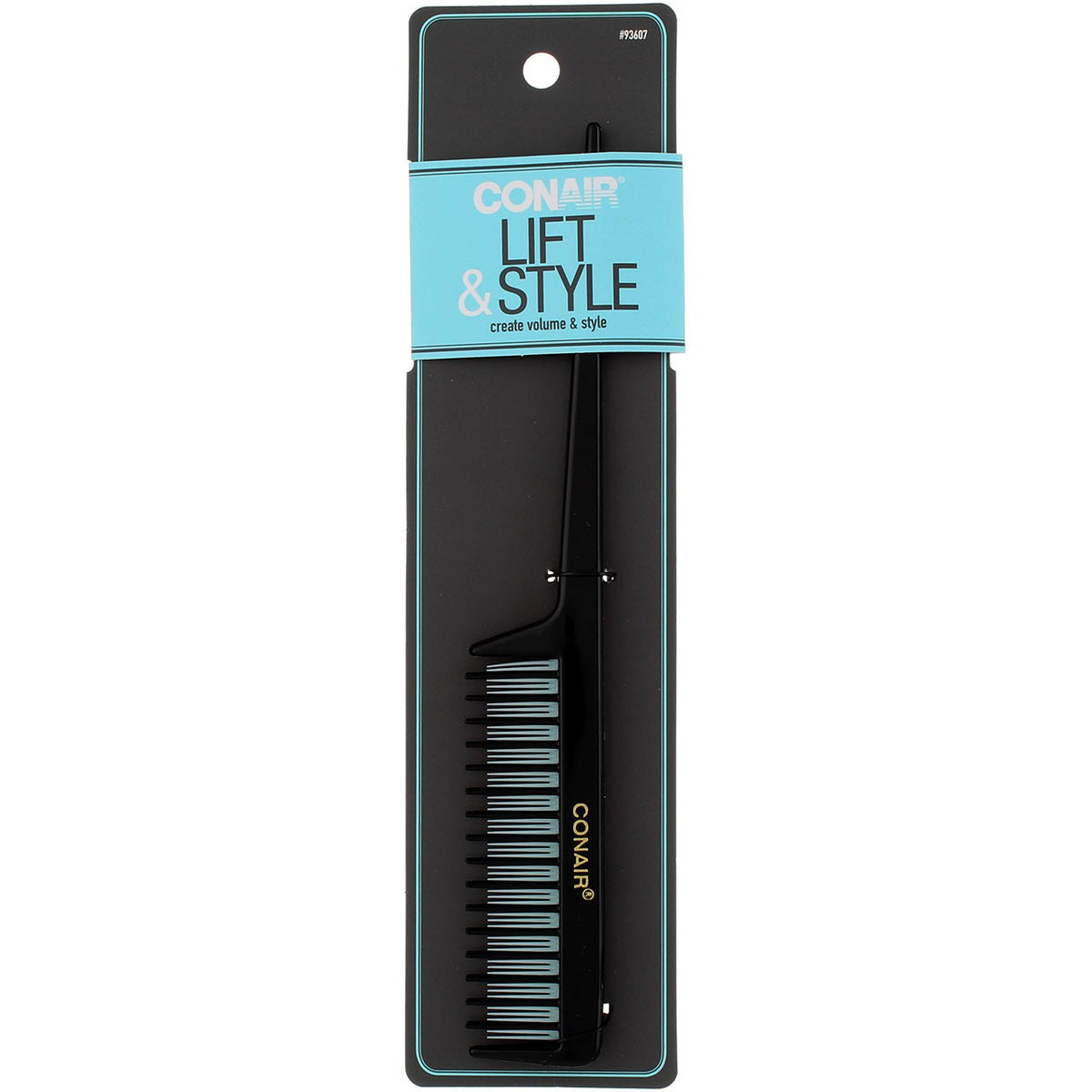 Conair Lift & Style Hair Comb 4-Pack - Volume and Styling Precision