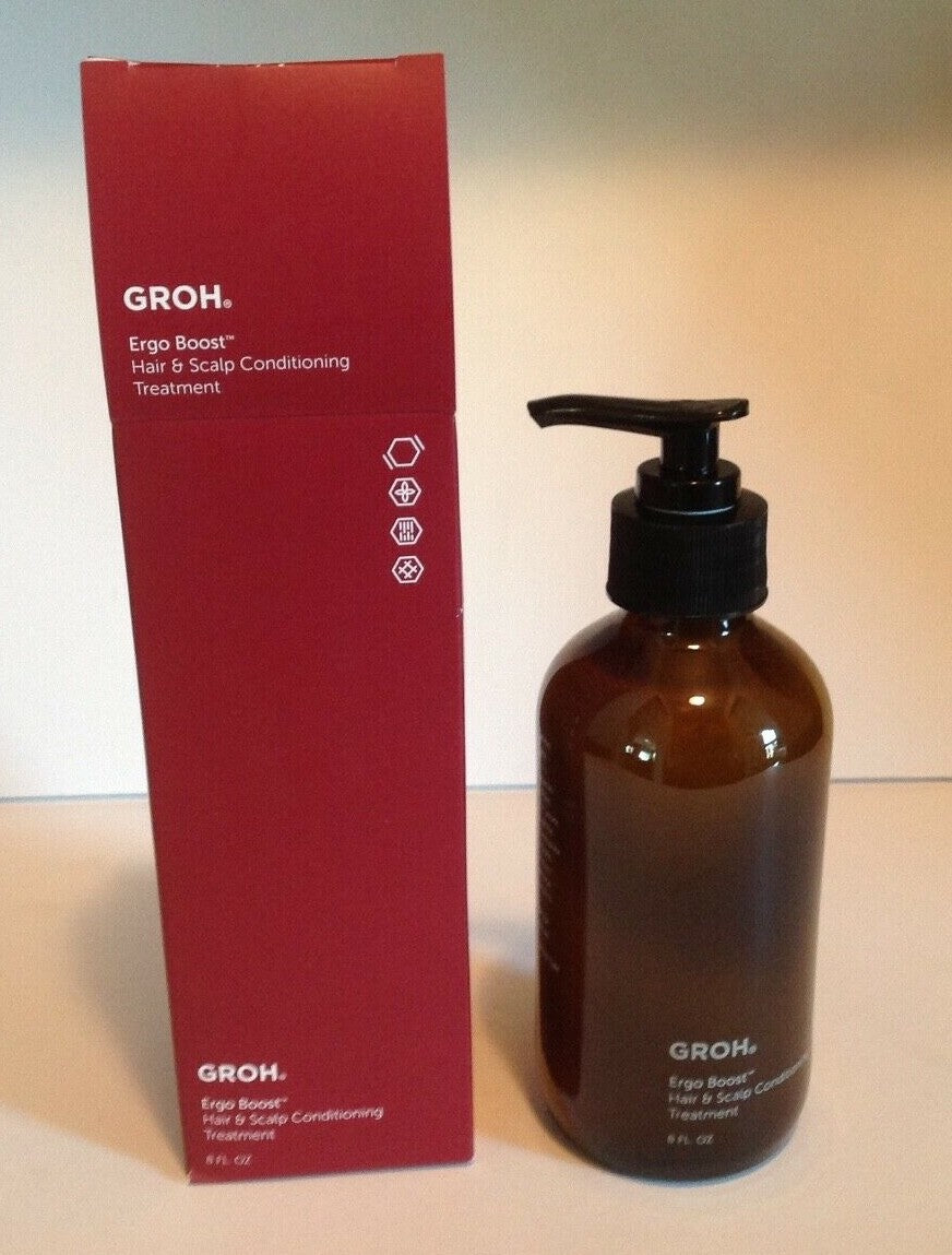 GROH Ergo Boost Hair and Scalp Conditioning Treatment 8 fl oz -