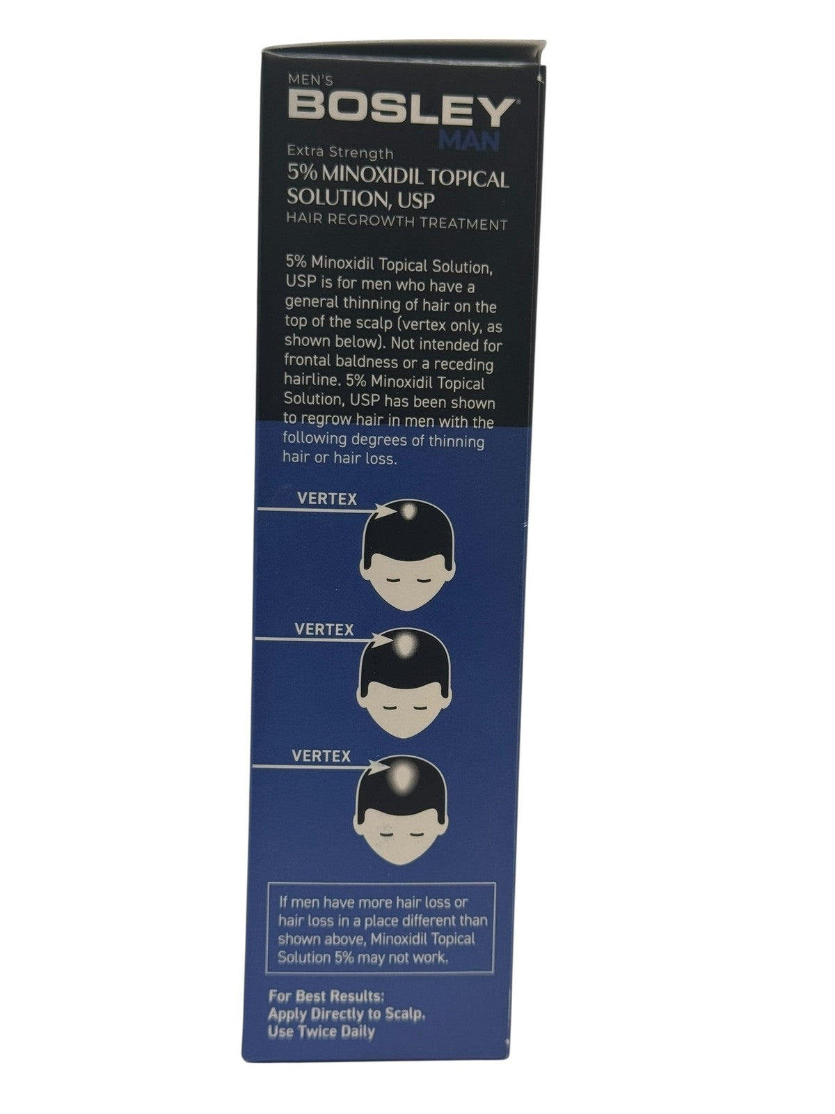 Bosley MAN 5% Topical Solution - 2oz