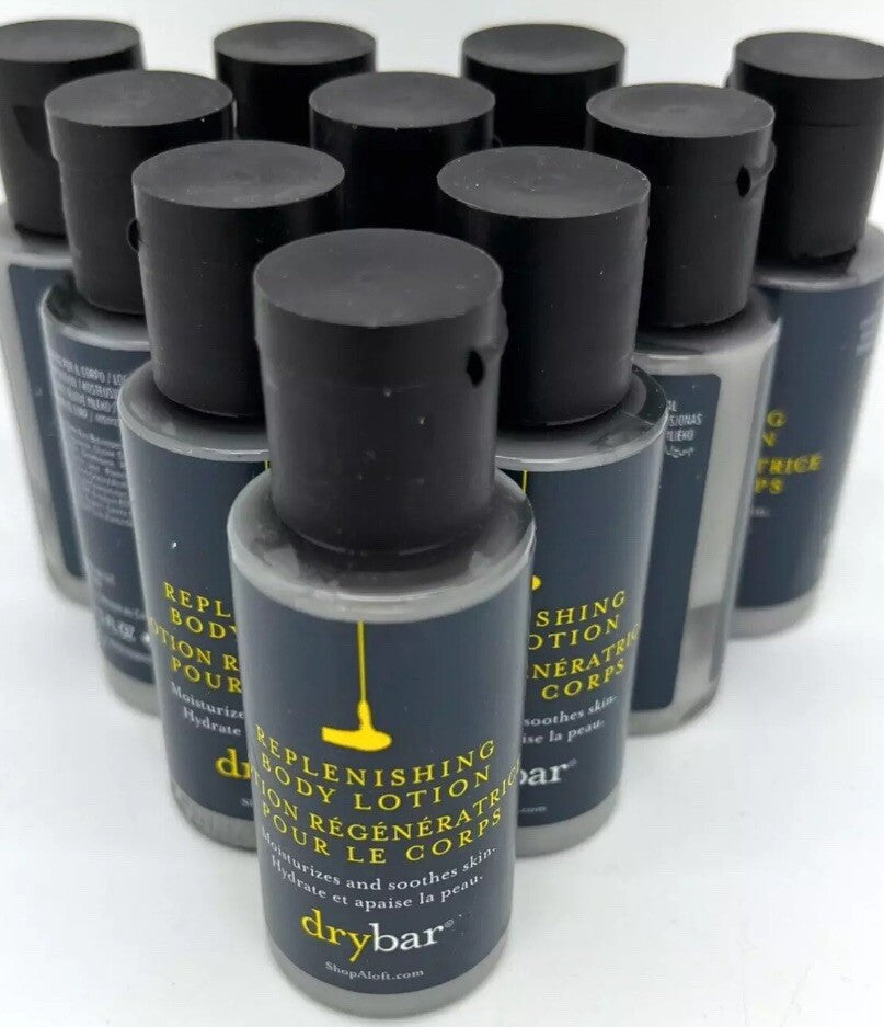 Replenishing Body Lotion 1oz Travel Size - Set of 10 Bottles