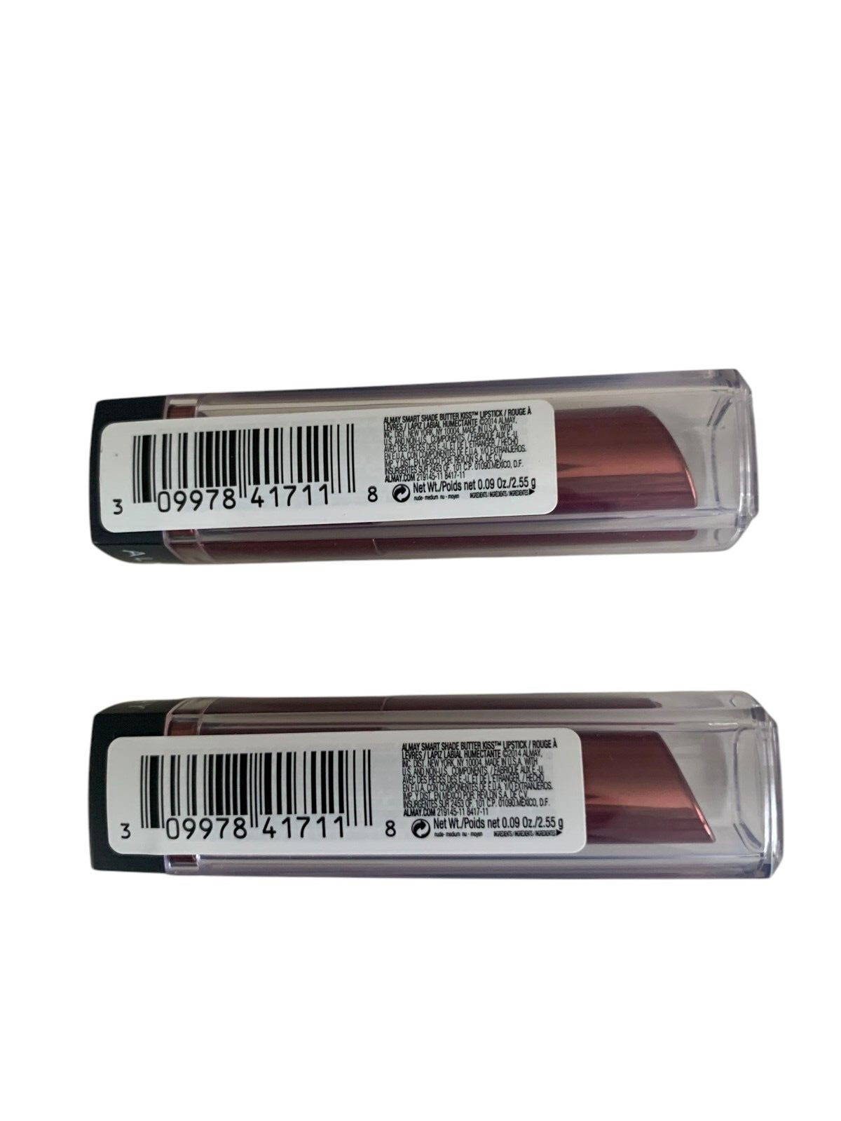 Lipstick Set - Nude-Medium Shade Pack of 2 Waterproof Lip Color
