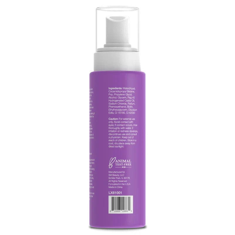 Keratin Foaming Hair Lotion Mousse 9.6oz - Biotin Peach