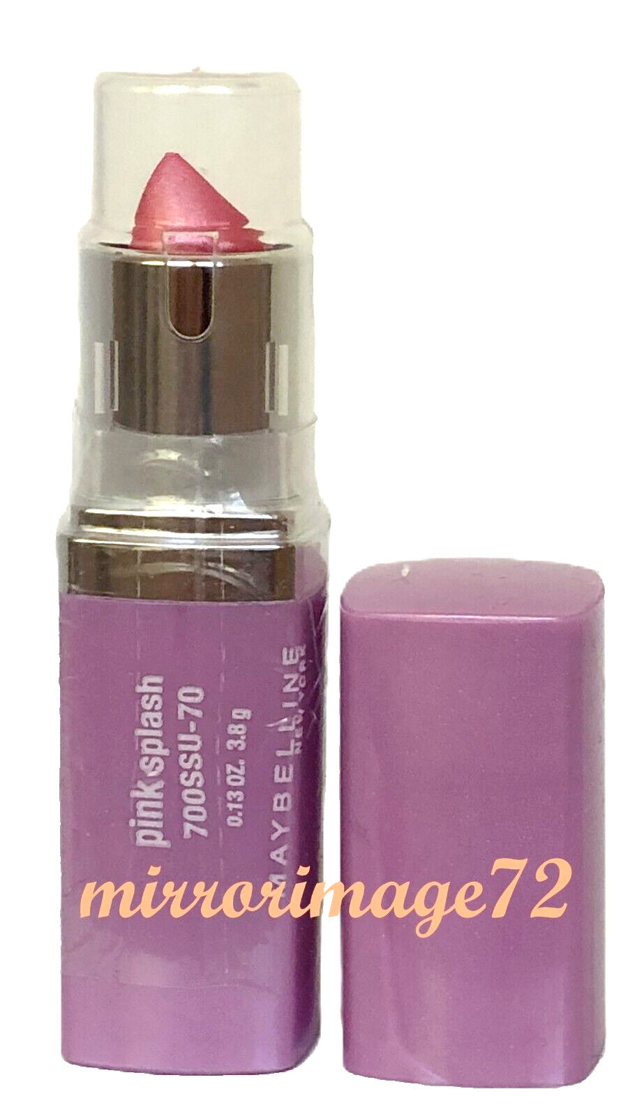 Maybelline Wet Shine Diamonds Lipstick #70 Pink Plash - Rare, High Shine, Moisturizing