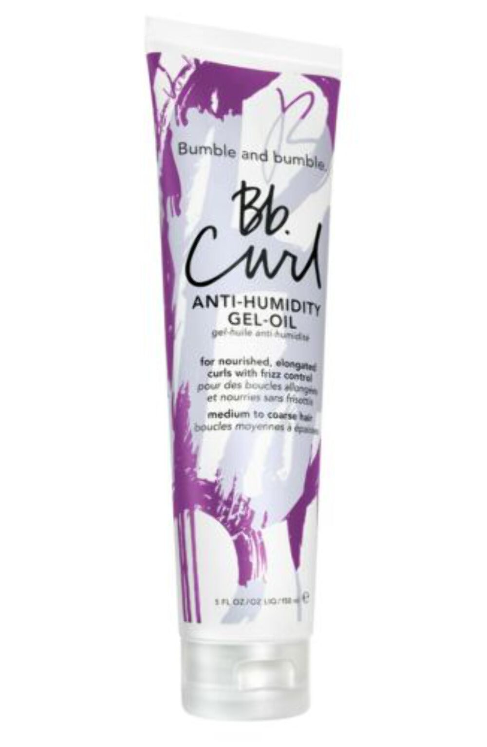Curl-Defining Hair Gel Oil for Humidity Control 5 oz - Suitable for All Curl Types