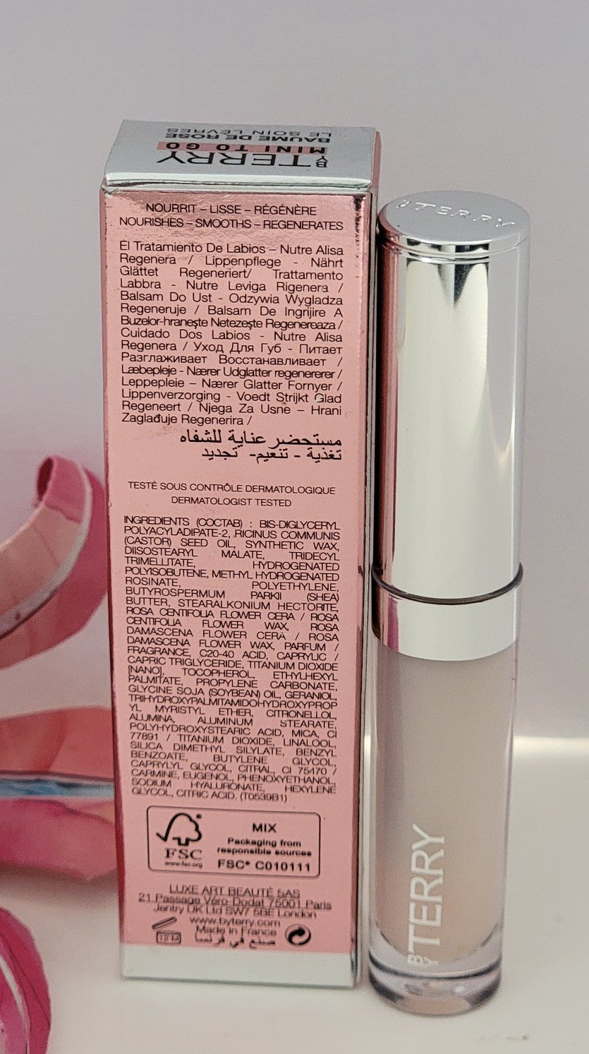 Mini Travel Lip Balm by Terry Baume de Rose 0.08 oz - Lip Care