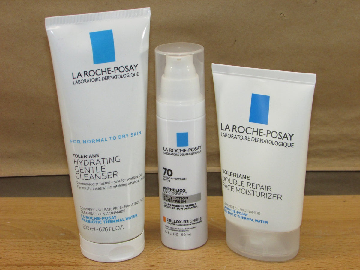 Gentle Skincare Starter Kit for Sensitive and Dry Skin - Hydrating & Sun Protection