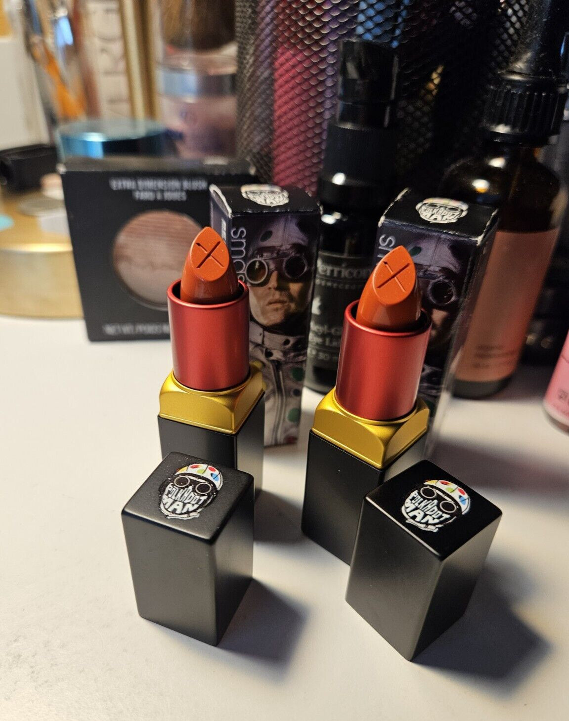Lipstick Set - Prime & Plush Lipstick in Polkadotman, 2-Pack