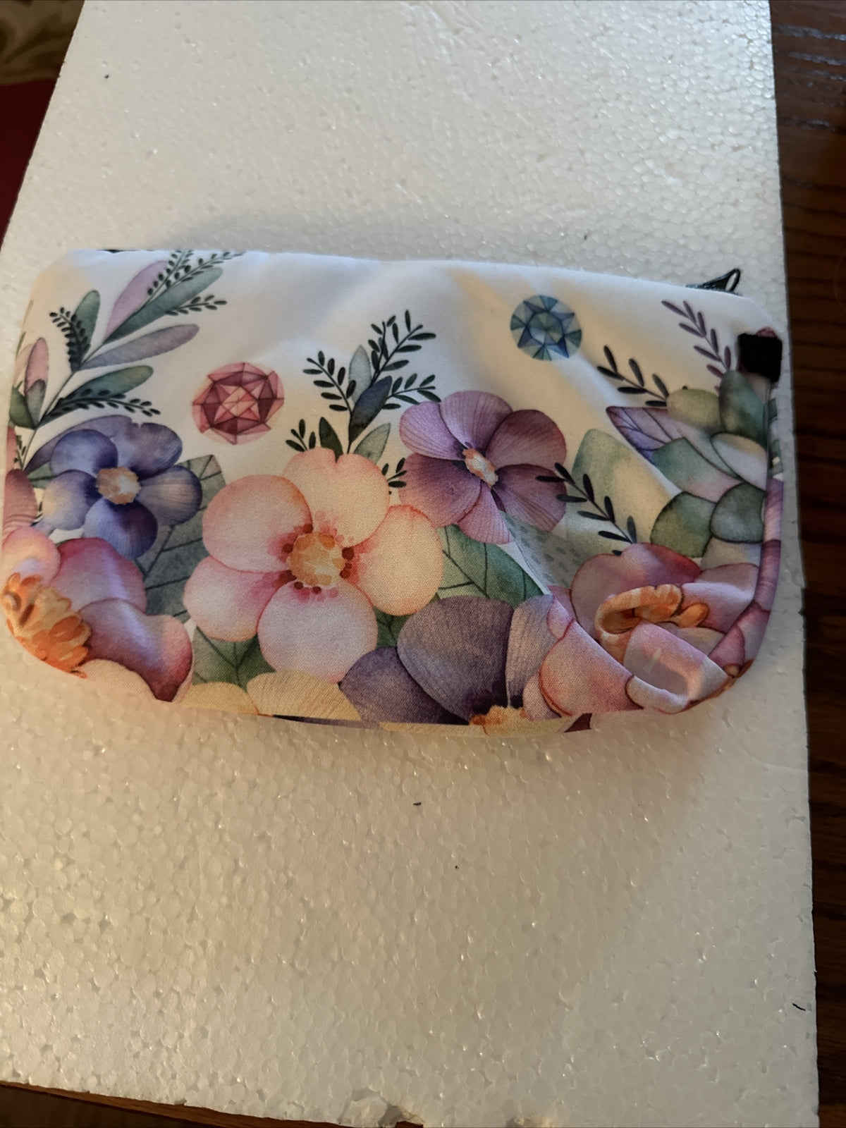 Colorful Floral Makeup Bag - Stylish Cosmetic Organizer