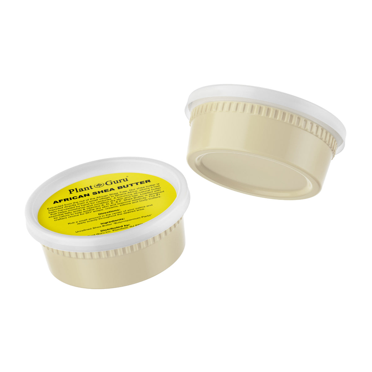 Raw Natural Body Butters 8 oz - Pure Organic