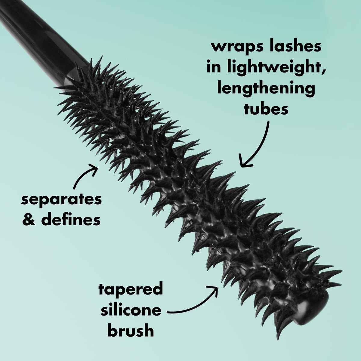e.l.f. Lengthening Mascara with Tubing Technology - Vegan, 0.25oz