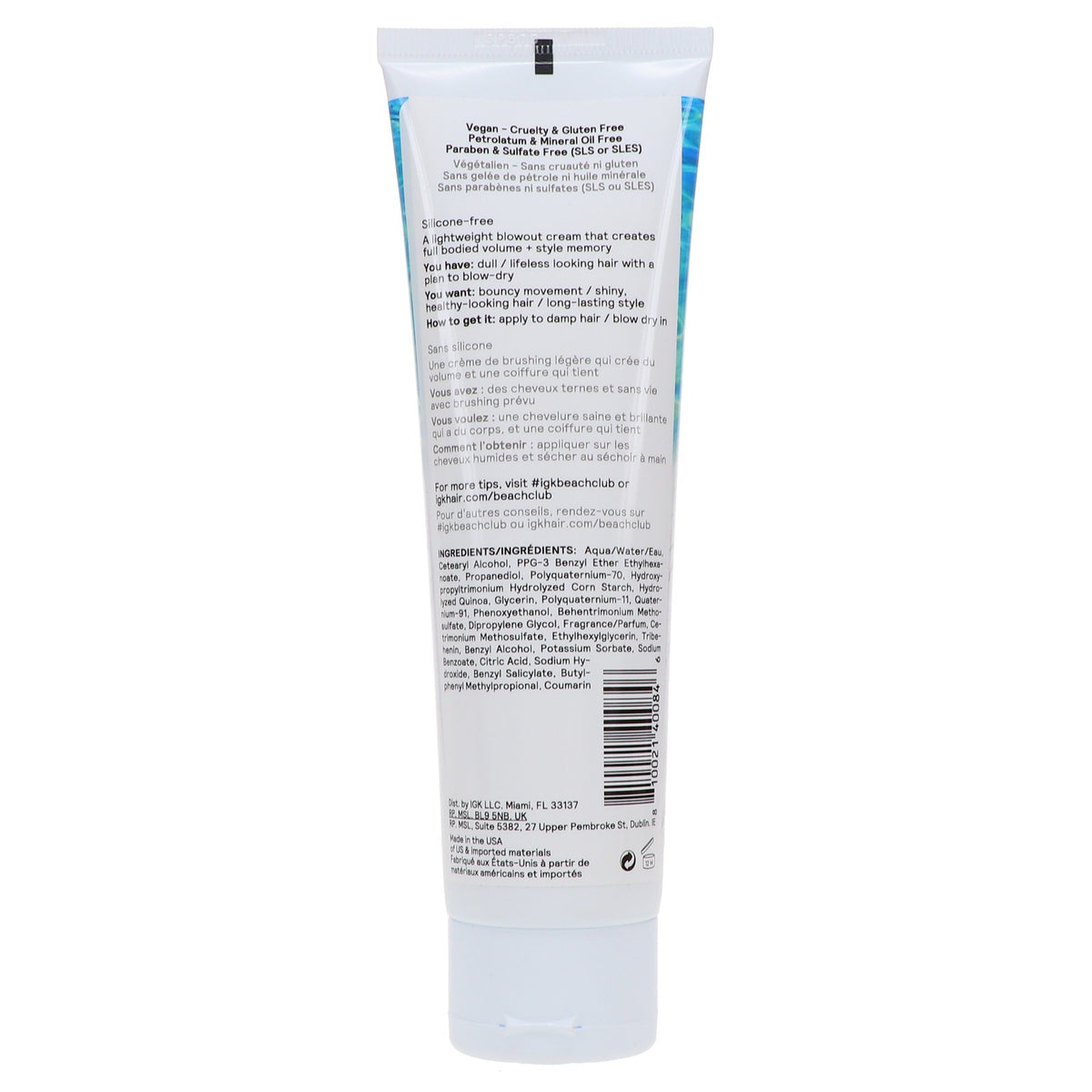 Beach Wave Blowout Cream - Lightweight Hair Styling & Heat Protection