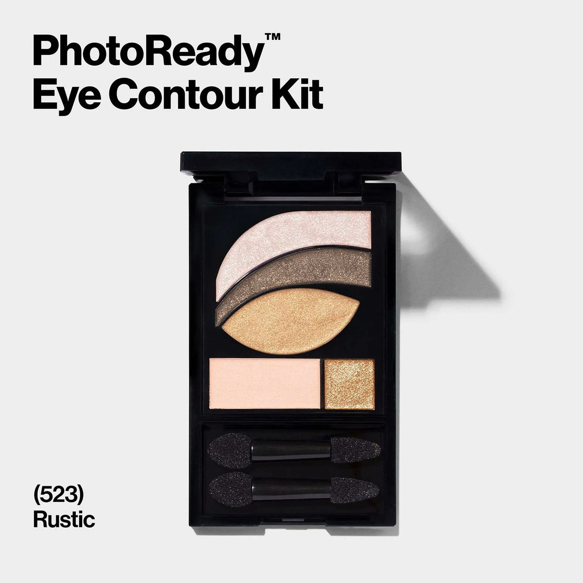 Revlon PhotoReady Eyeshadow Palette Rustic 523 with Primer & Shimmer - 0.1 Oz