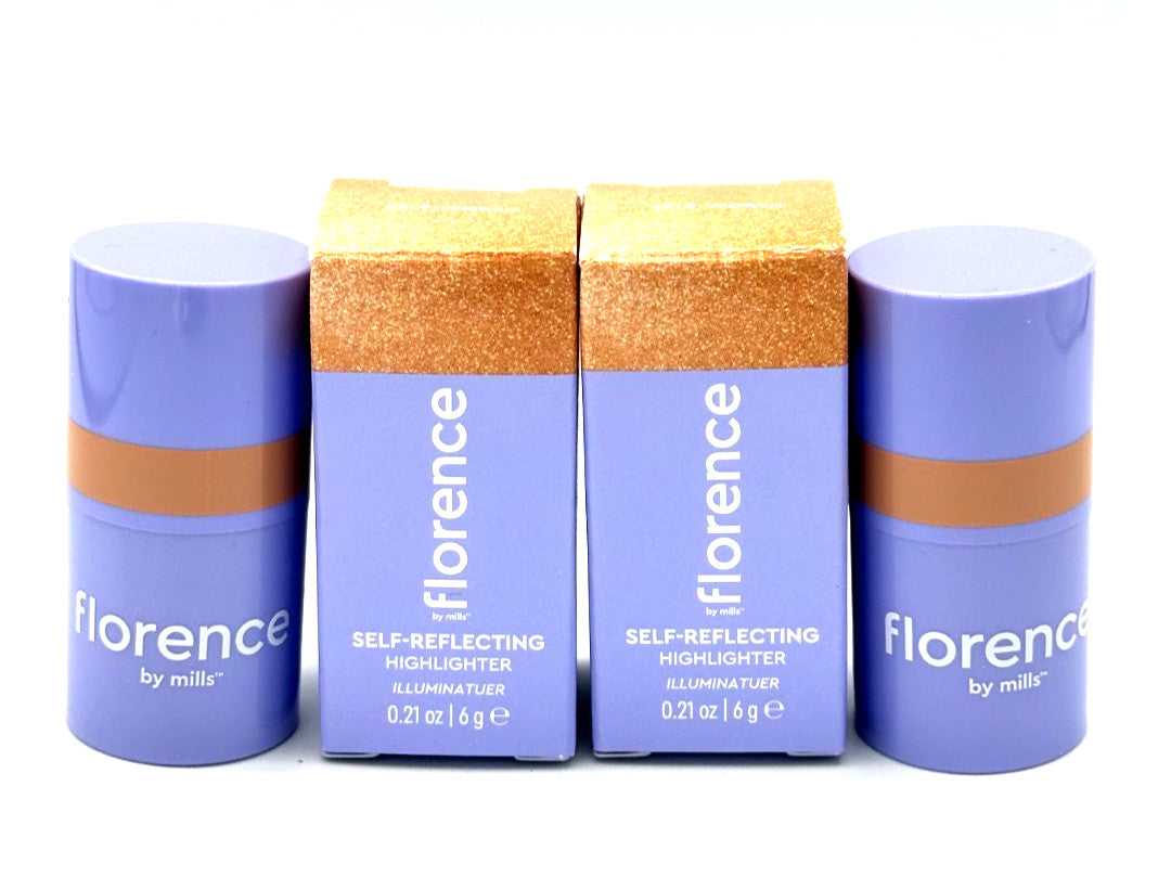 Highlighter Set - Self Reflecting Face Makeup - 2 x 0.21 oz
