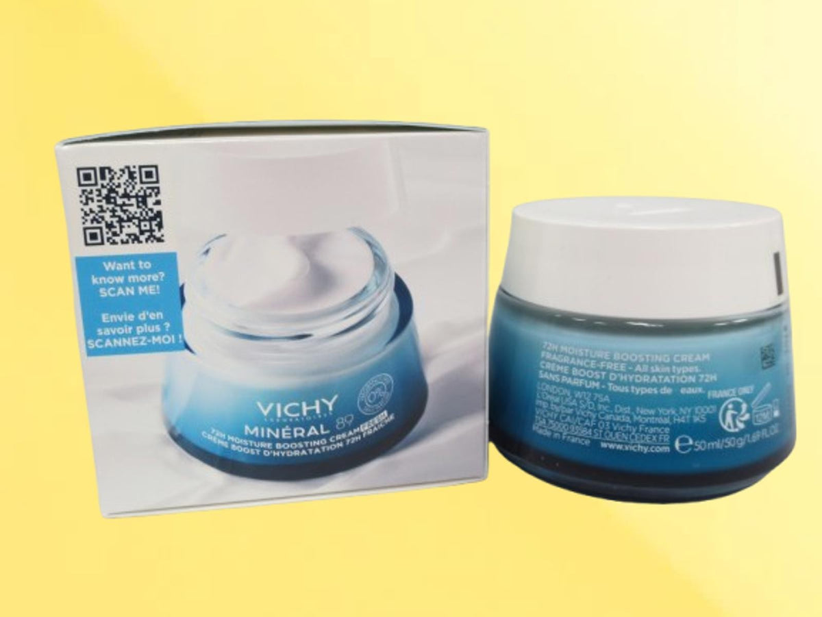 Mineral 89 72H Hydrating Moisturizer Cream - 1.69 oz, 2-Pack