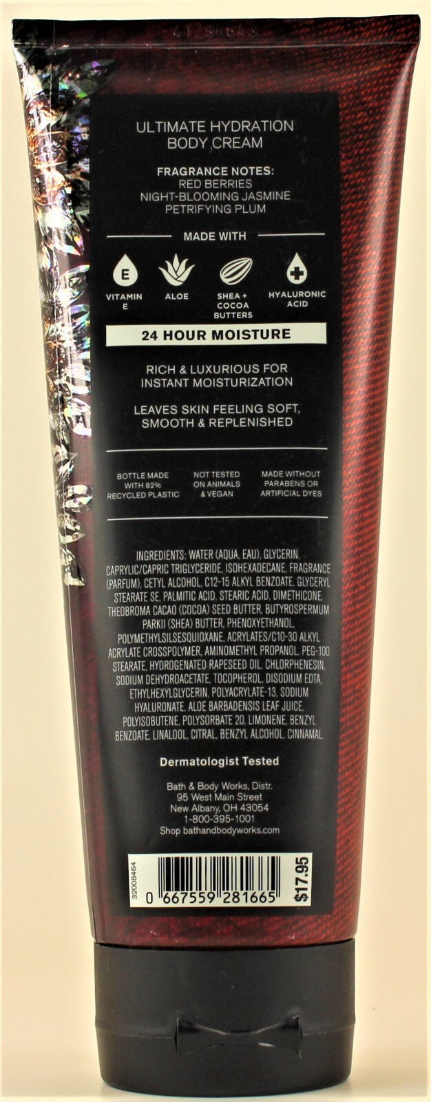 Vampire Blood Body Cream Lotion - 8oz Moisturizer