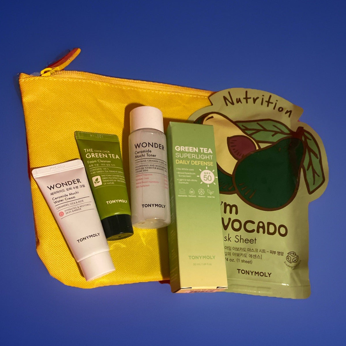 Waterproof Cosmetic Bag for Skincare Masks and Lotions - Travel Friendly