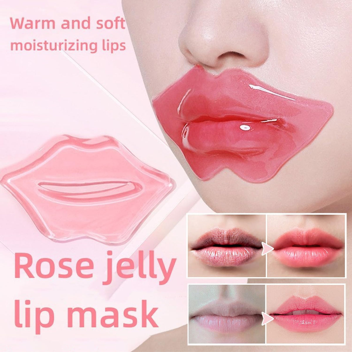 Luxury Gold Eye & Collagen Lip Mask Set - 15 Pairs for Anti-Aging & Hydration
