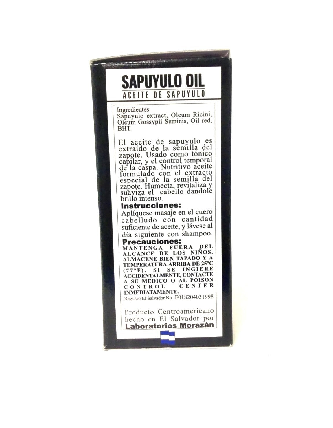 Sapuyulo Hair Oil - 2 oz Hair Tonic