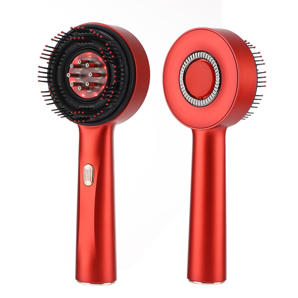 Electric Scalp Massager with Red Light Therapy & Hair Growth Oil - Deep Care & Relaxation