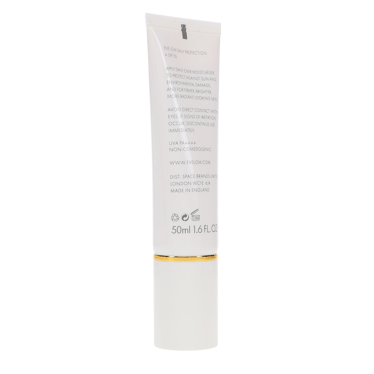 EVE LOM Daily Protection SPF 50 Sunscreen - Broad Spectrum Hydrating 1.6 oz