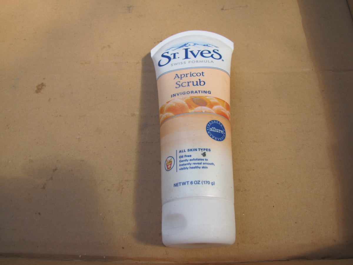 ST IVES APRICOT SCRUB INVIGORATING ALL SKIN TYPES 6 OZ NEW OLD STOCK
