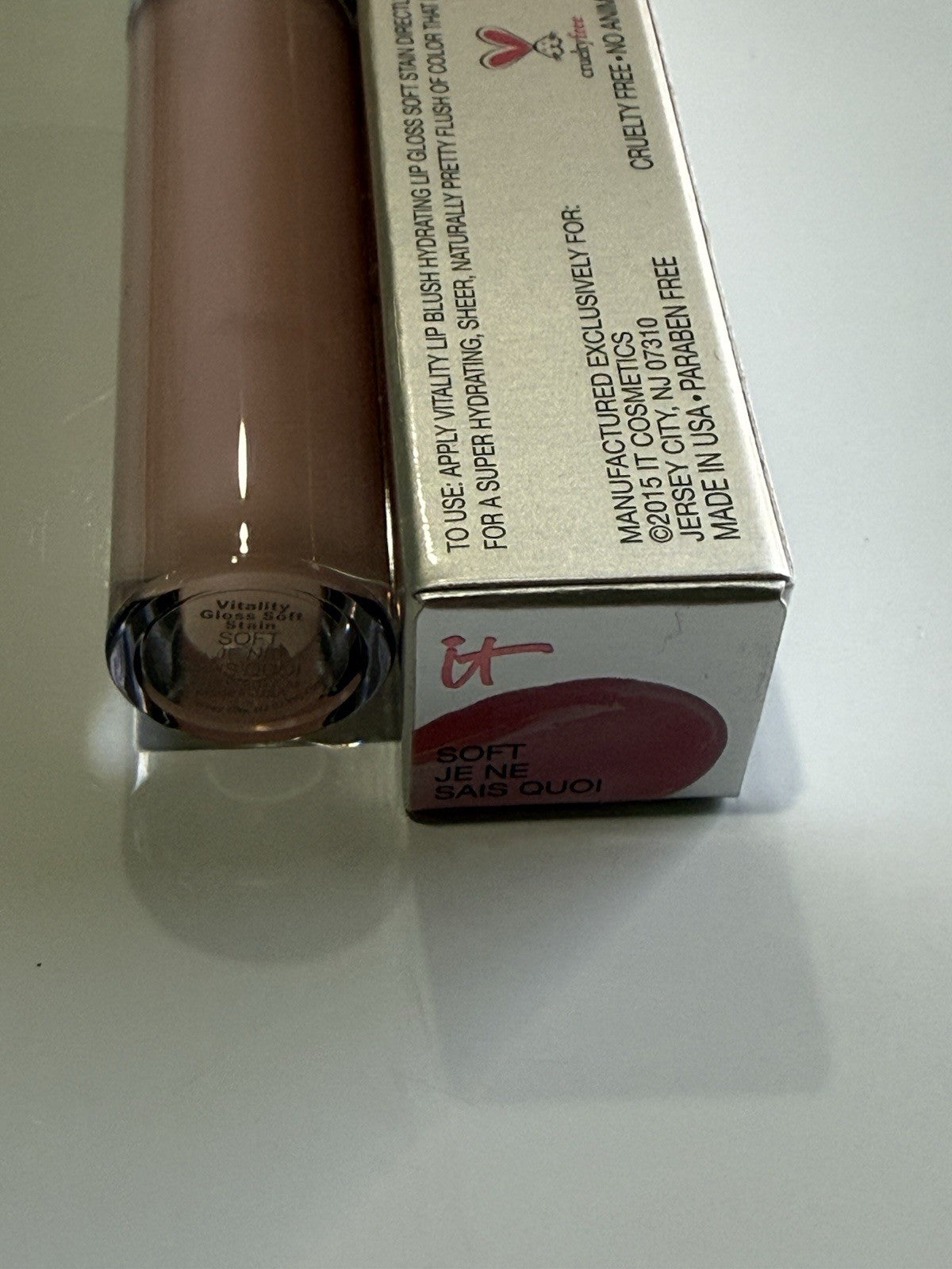 IT Cosmetics Vitality Soft Lip Blush Lip Gloss - Soft Je Ne Sais Quoi