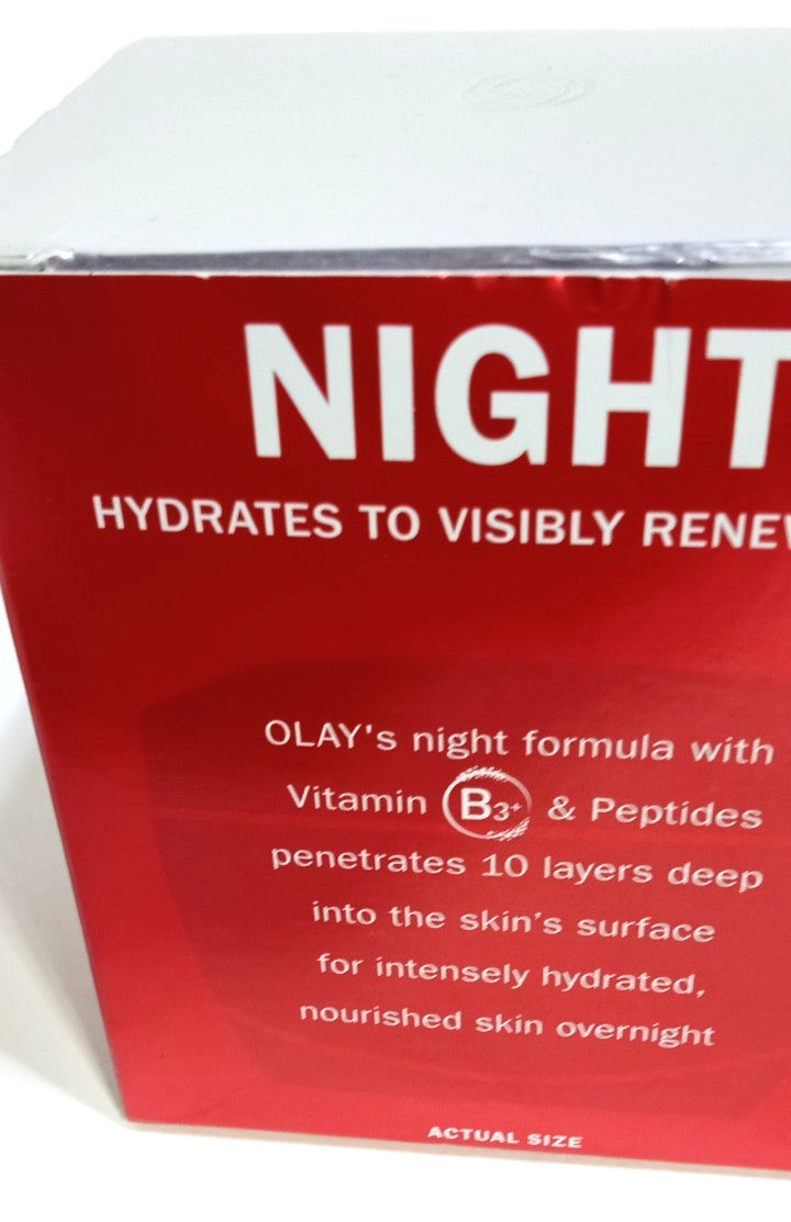 Olay Regenerist Night Recovery Cream - Fragrance-Free Hydrating Moisturizer 1.7 oz
