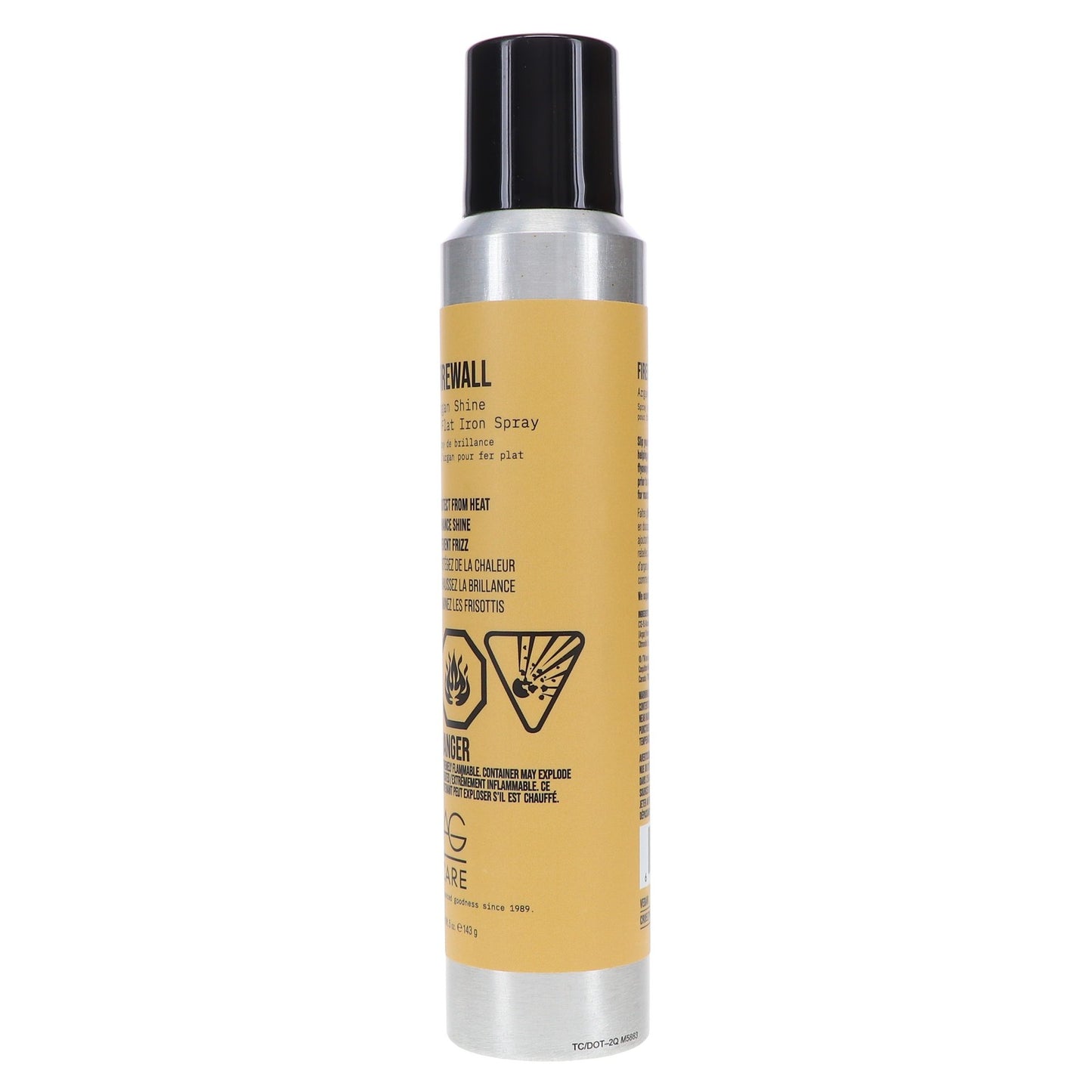 Argan Shine & Flat Iron Hair Spray - Heat Protectant & Moisturizer 5 oz