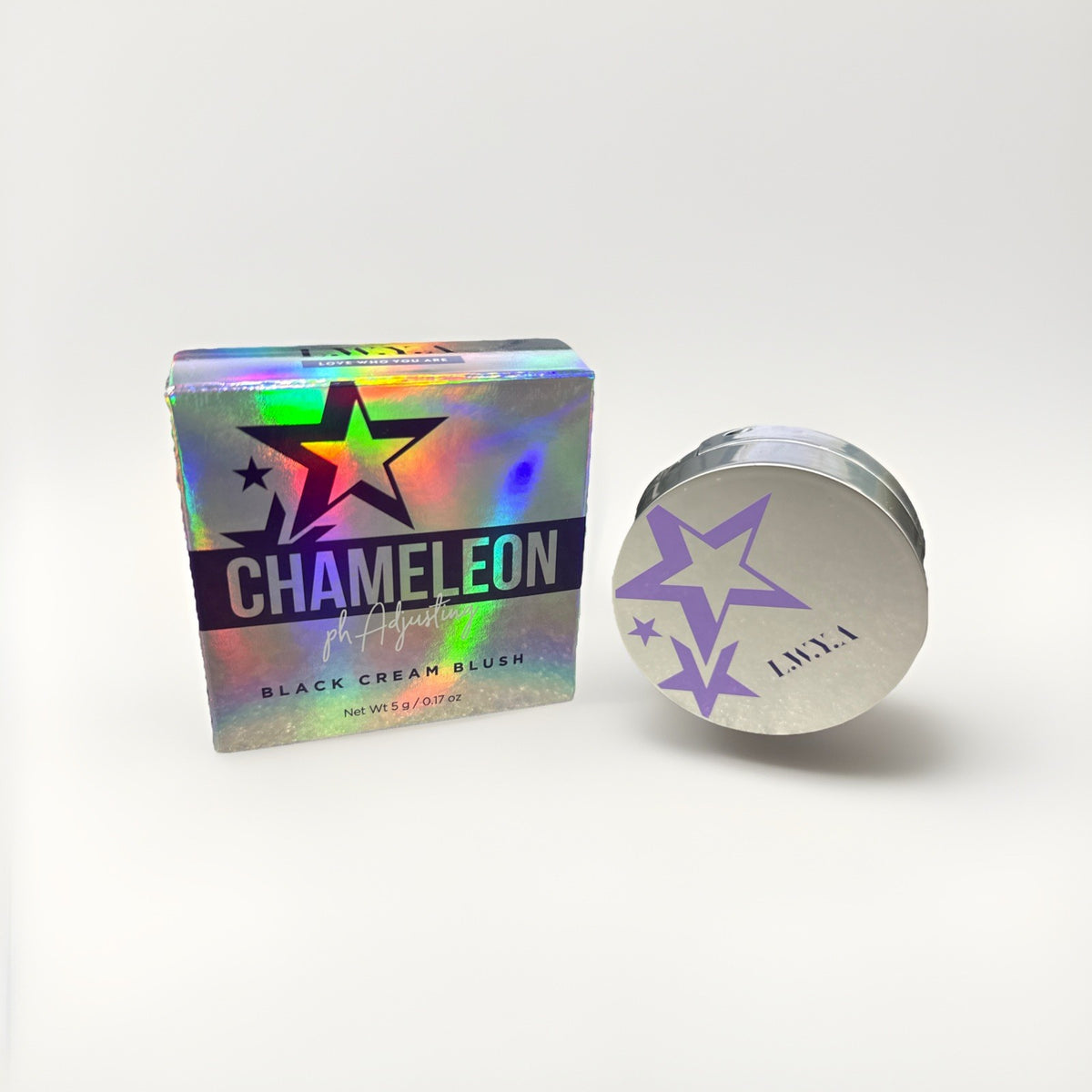 Chameleon pH Adjusting Black Cream Blush 5g - Color-Transforming Makeup