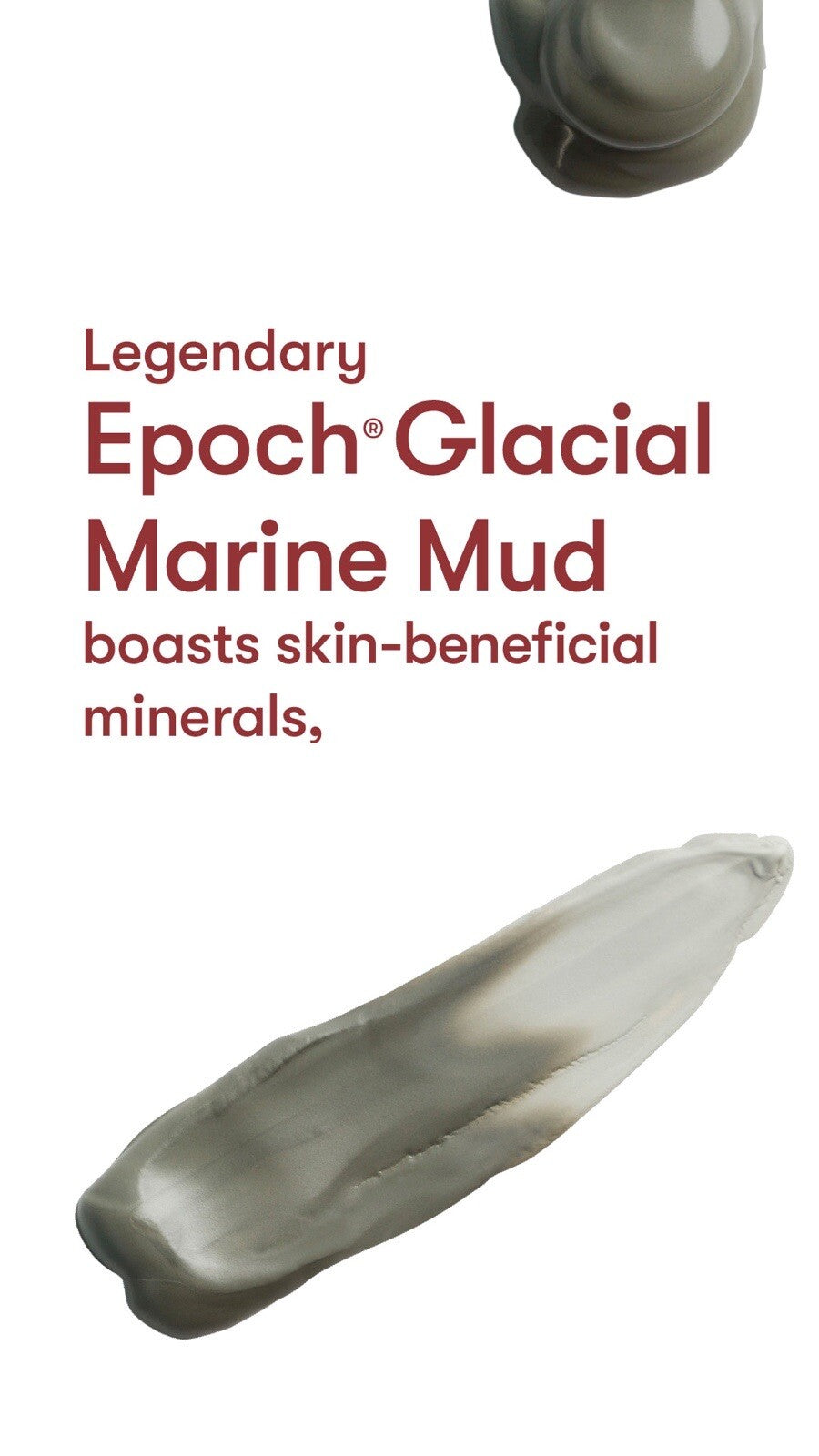 Glacial Marine Mud Facial Mask | Exfoliating & Detoxifying