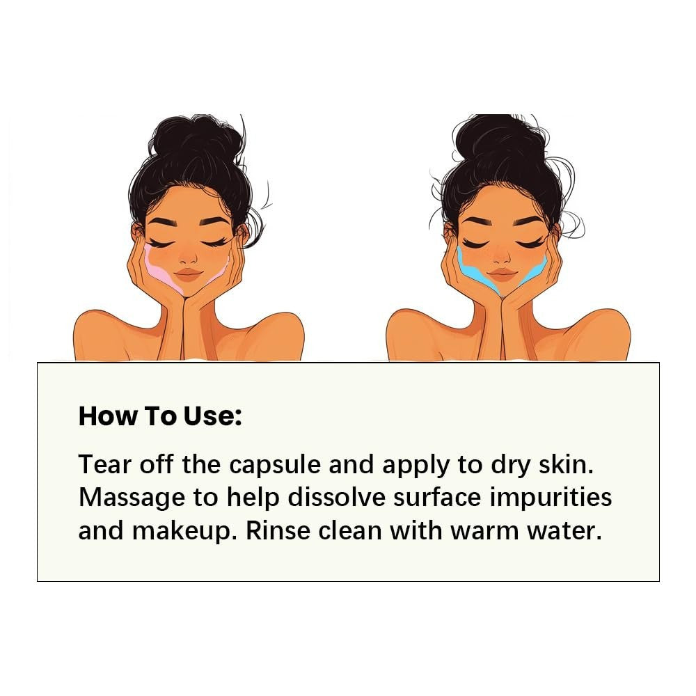 Natural Cleansing Oil for Makeup Removal with Jojoba - Gentle & Hydrating