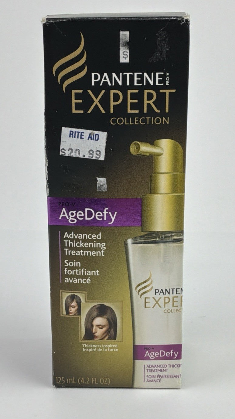 Pantene Age Defy Thickening Treatment - Anti-Aging Hair Care 4.2 FL OZ