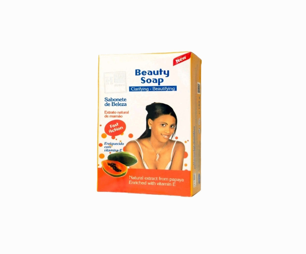 (2 Pack) H20 Papaya Beauty Lightening Creme 300g & Clarifying Bar