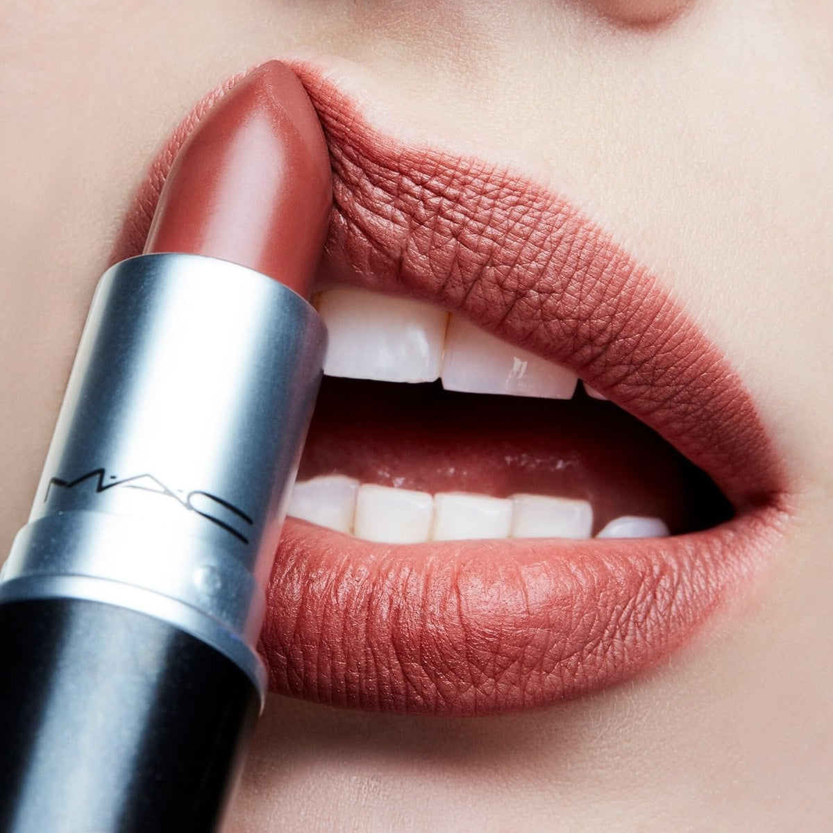 MAC Matte Lipstick Whirl 626 Creamy Light Medium Brown - Full Size