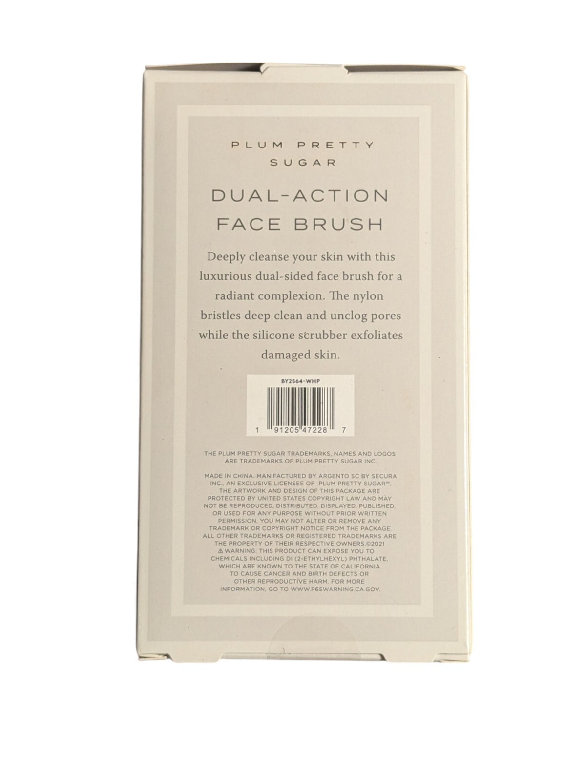 Dual Action Face Brush for Even Skin Tone & Exfoliation - Plum Pretty Sugar