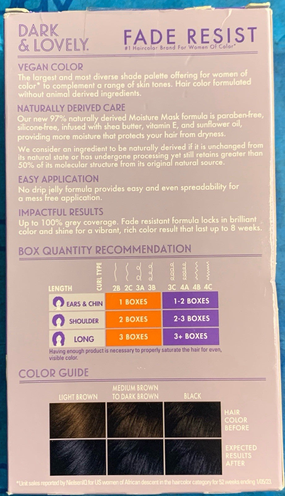 Permanent Hair Color 382 Midnight Blue