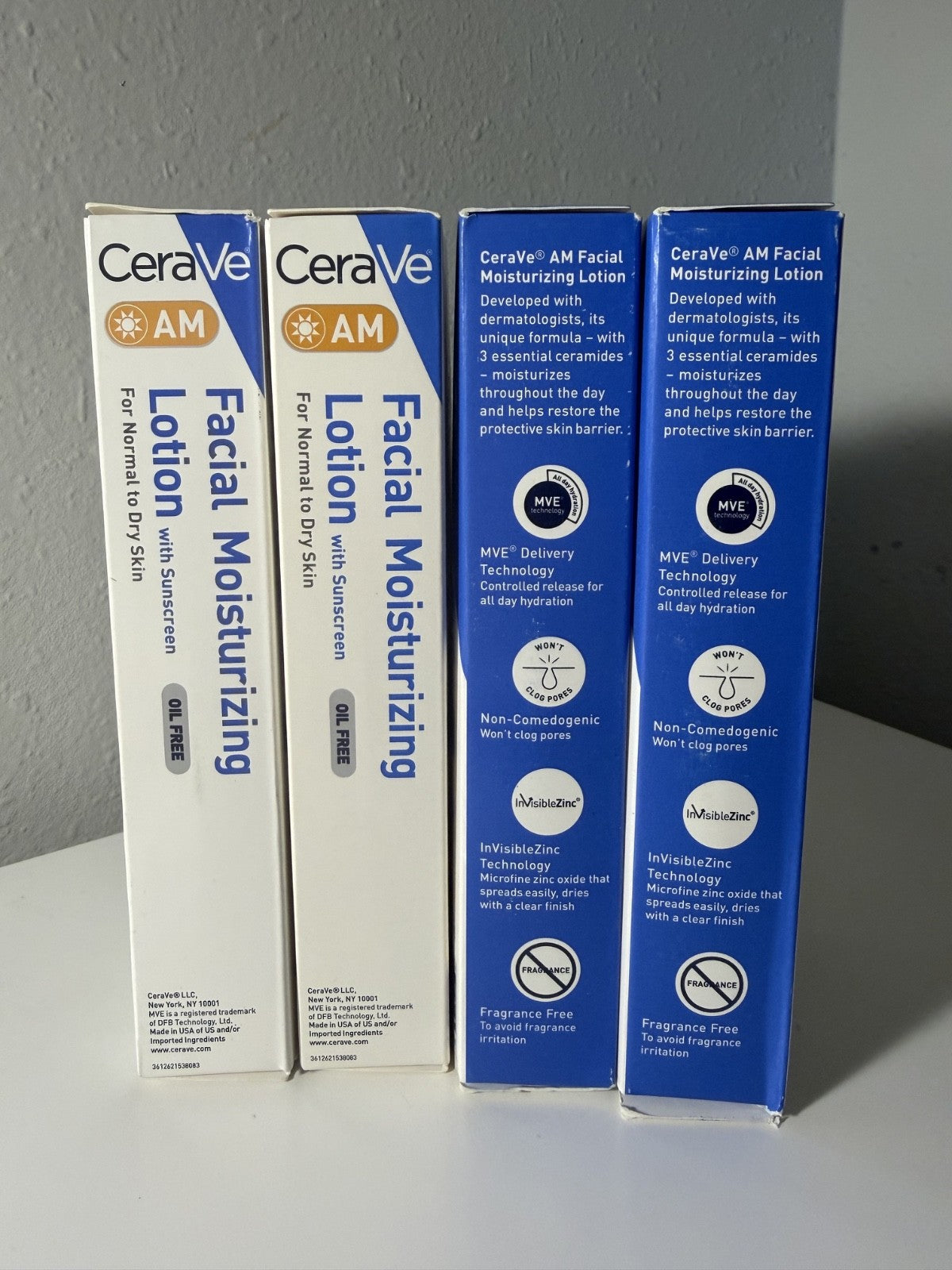 AM Facial Moisturizing Lotion SPF 30 - 4 Pack, 3 oz
