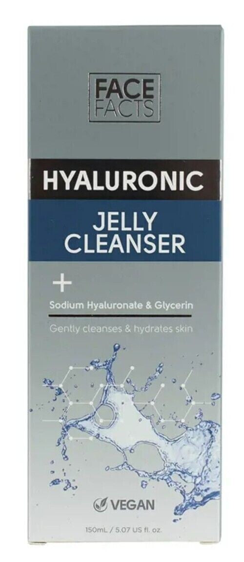 Face Facts Hyaluronic Jelly Facial Cleanser - 5.07 oz Vegan Skin Care