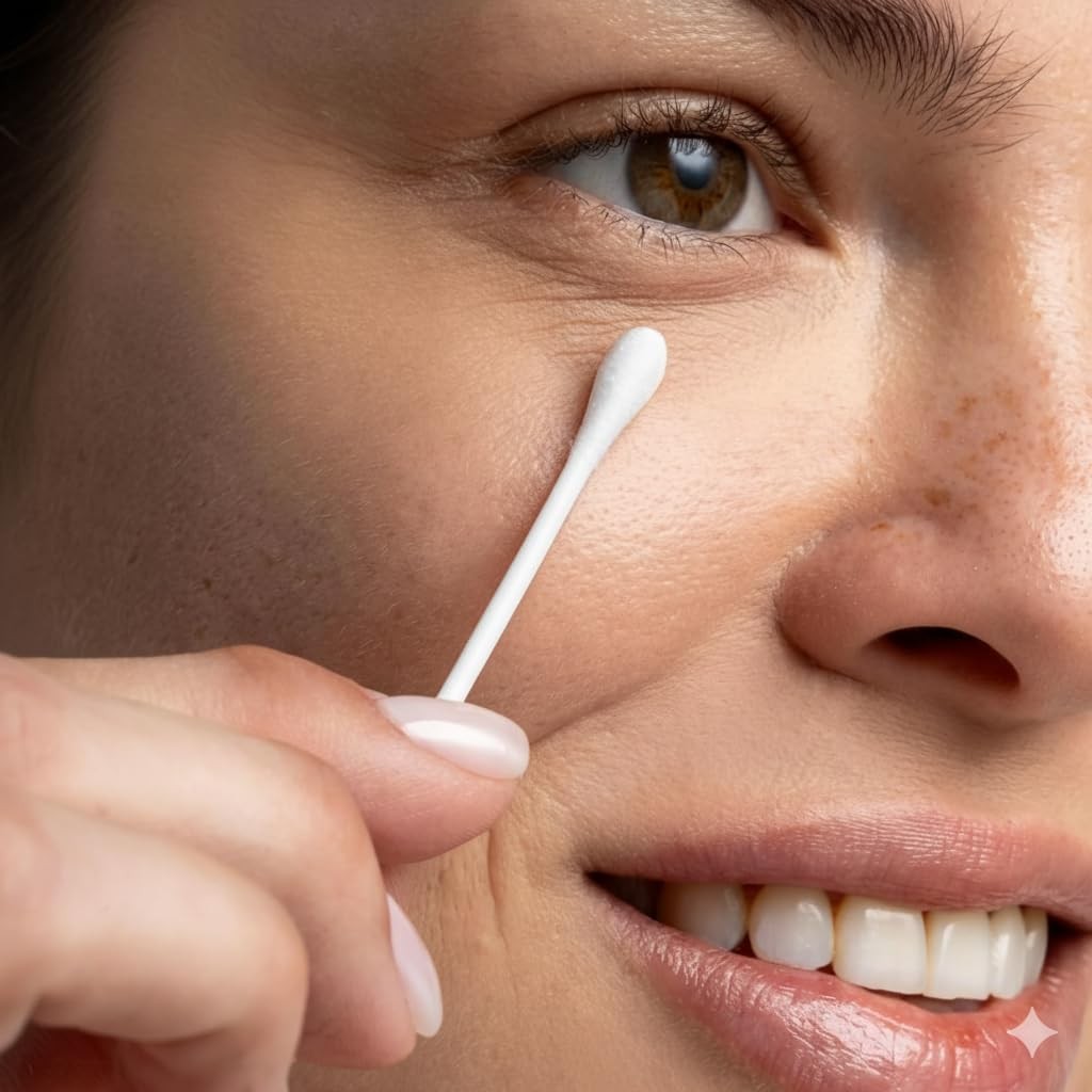 Organic Cotton Swabs - Eco-Friendly 400 Count for Personal Care & Beauty