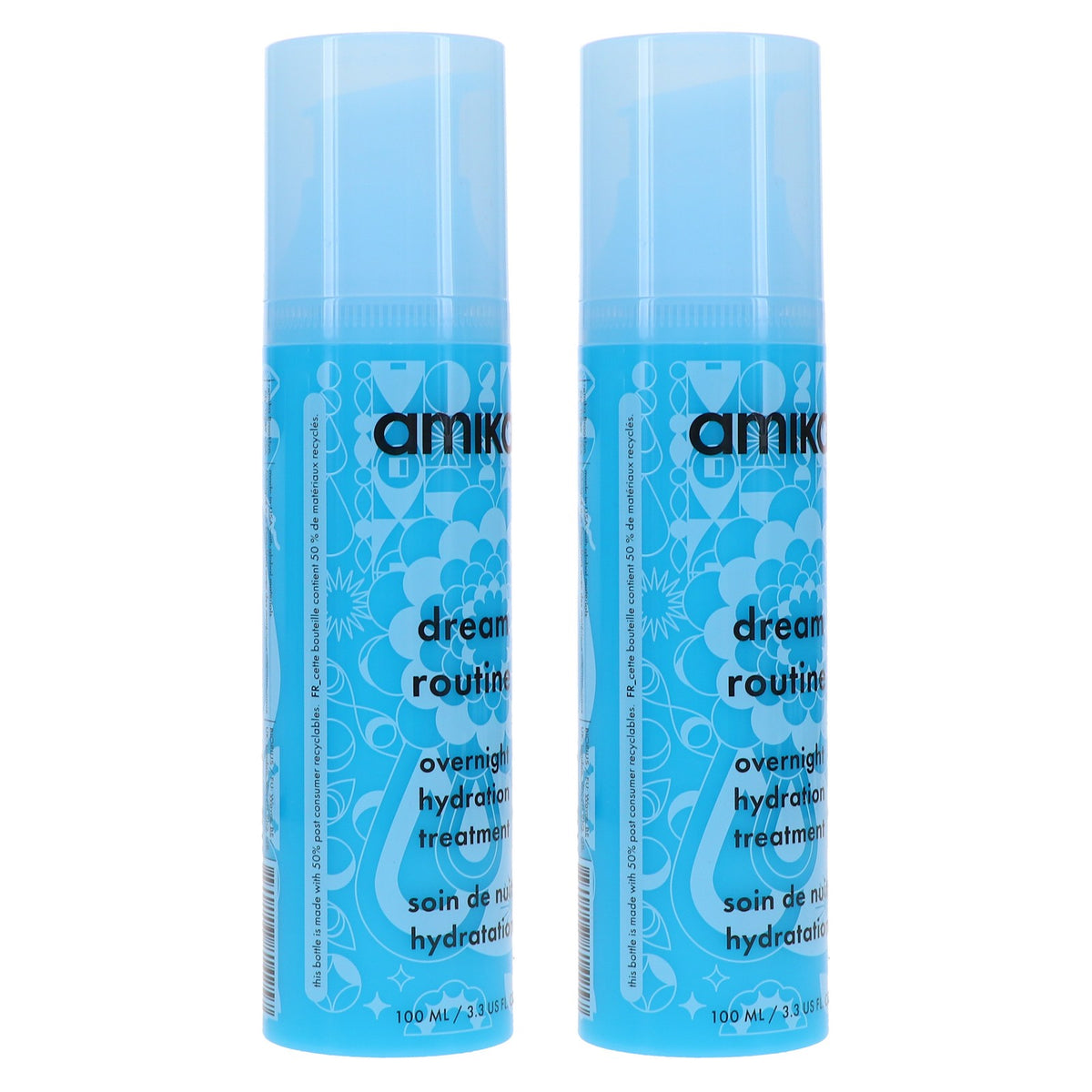 Overnight Hair Hydration Treatment Set - 2 Pack, Deep Conditioning, Hydrating Mask for Soft, Luminous Hair