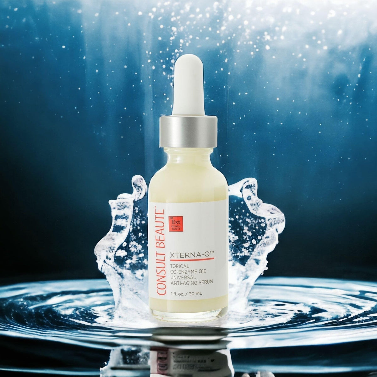Anti-Aging Face and Neck Serum with Coenzyme Q10 - Skin Care for Youthful Look