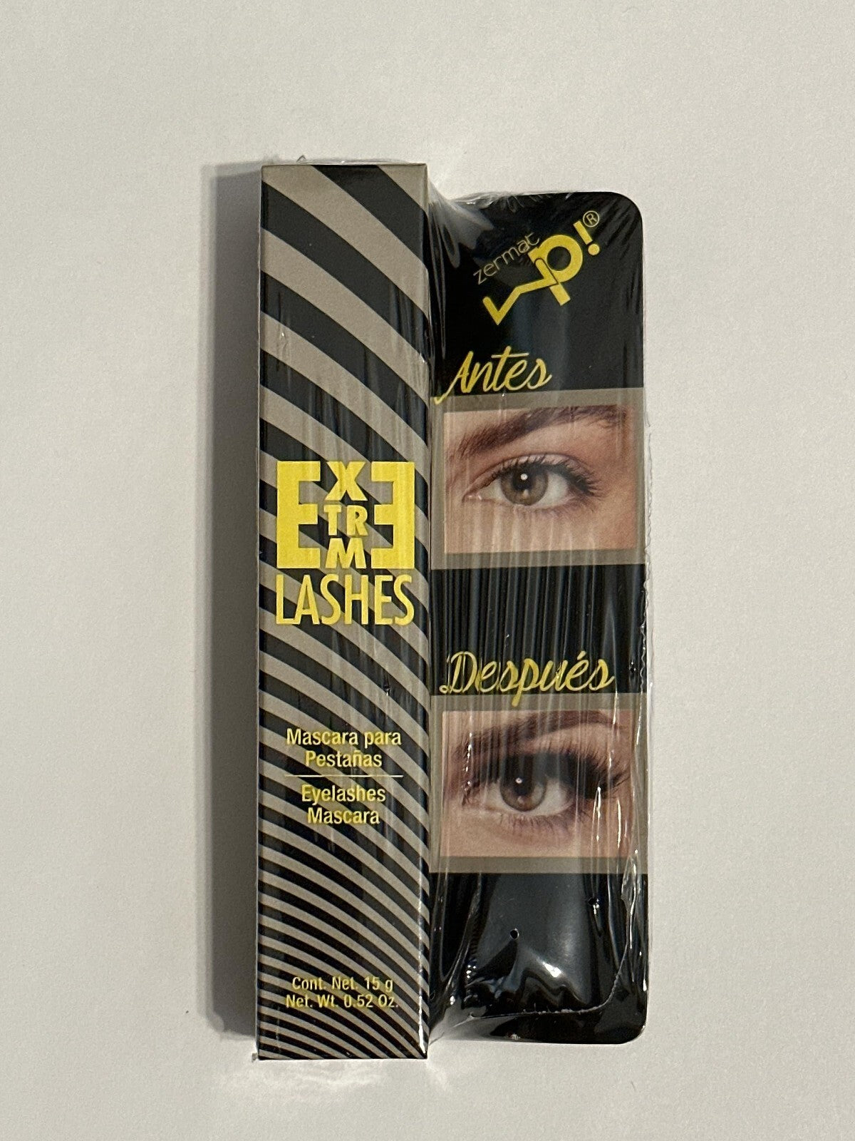 Extreme Lash Mascara with Natural Waxes and Curved Silicone Brush - 0.52 Oz