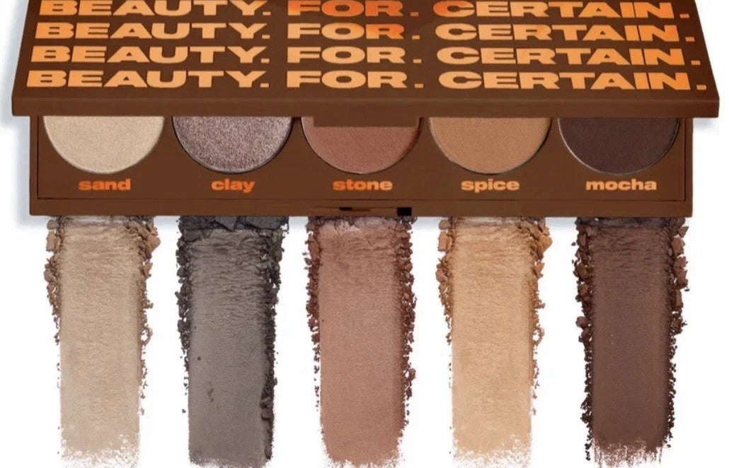 Eyeshadow Palette Set & Lip Gloss & Highlighter Duo by Beauty For Certain