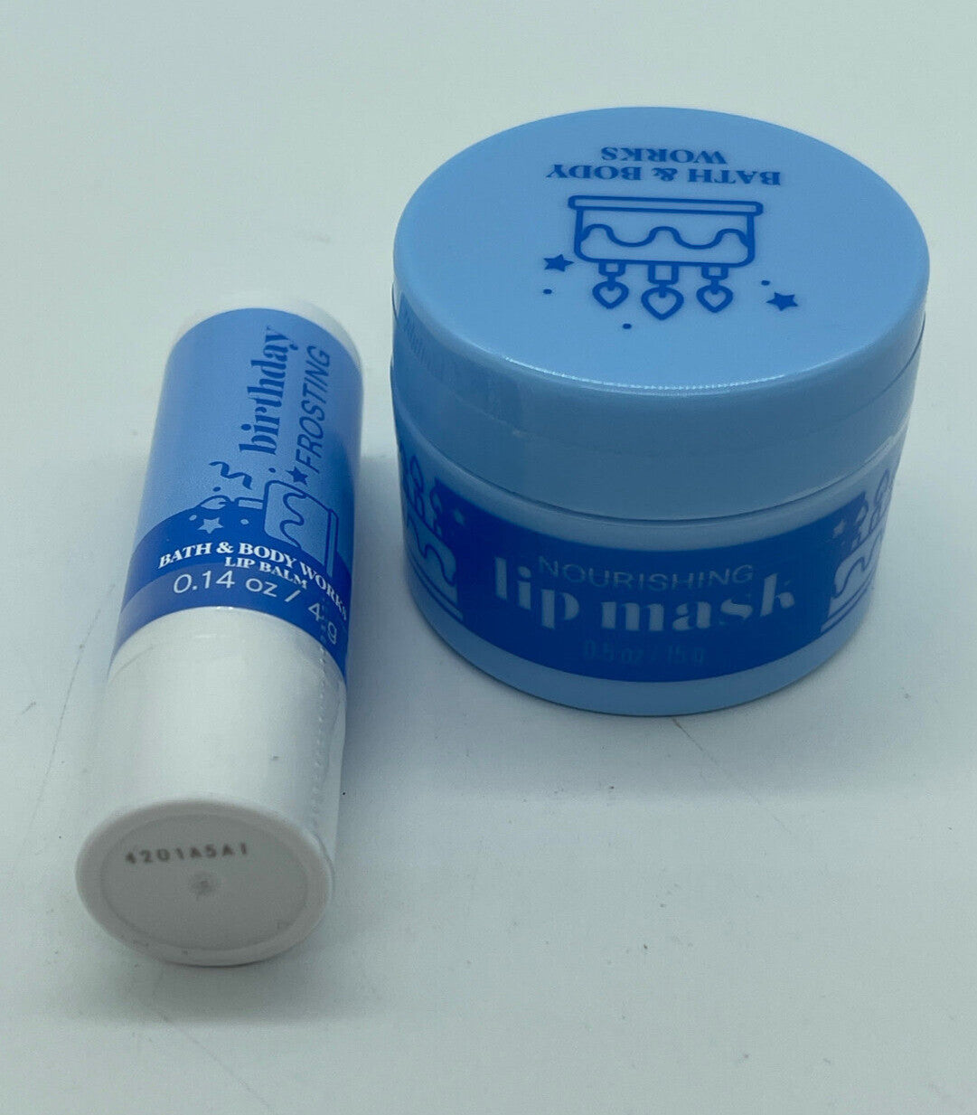 Lip Mask & Lip Balm Set - Birthday Frosting Nourishing Lip Care Duo